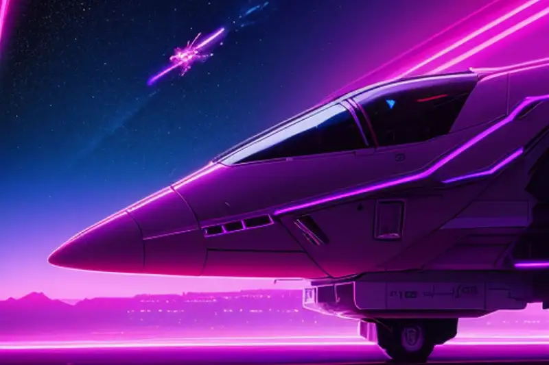 Synthwave Game Music Asset Thumbnail