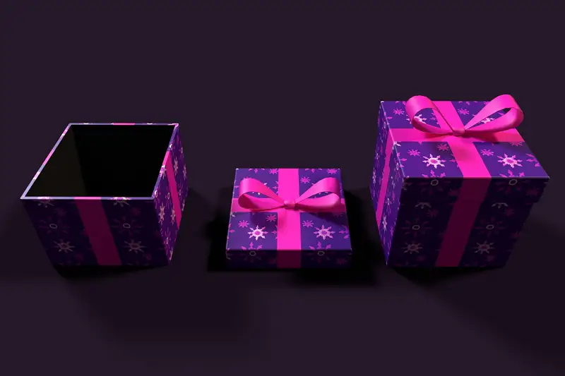 Animated Gift Boxes 3D (PACK) Asset Image