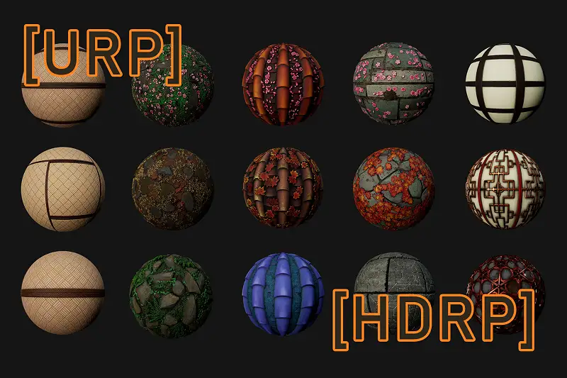 [URP][HDRP] Pack Eastern Textures Asset Image