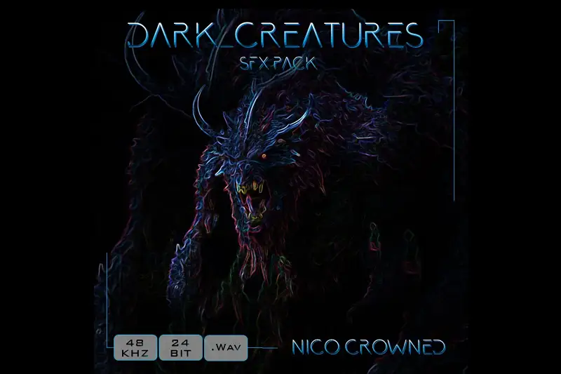 Dark Creatures Sound FX Pack - Nico Crowned Asset Thumbnail