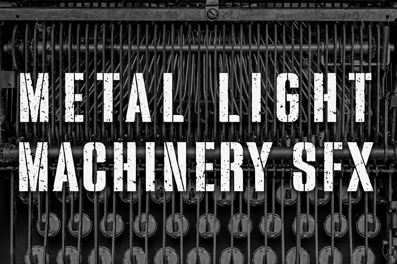 Metal Machinery SFX Asset Thumbnail