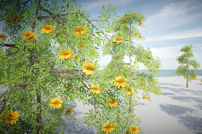 Flower Tree 2 (Mobile) Asset Thumbnail