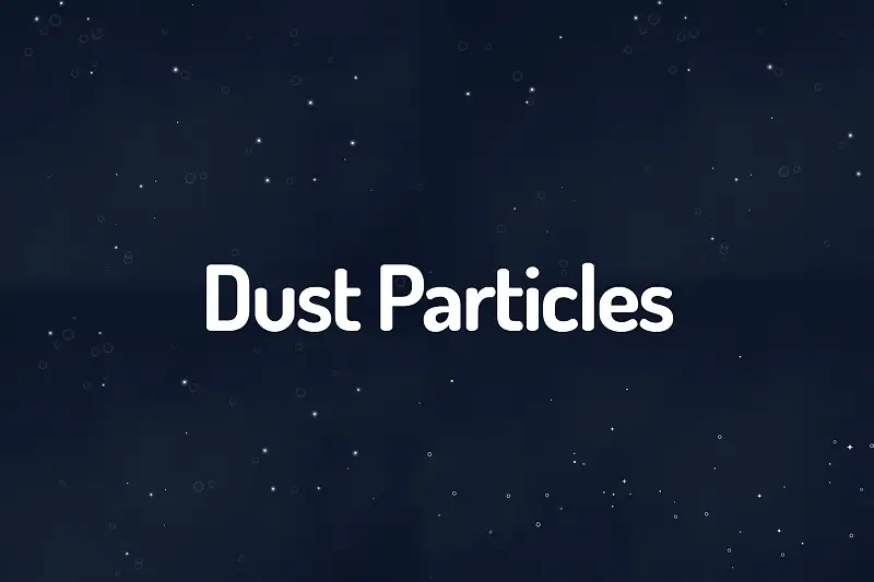 Vfx Particles-Dust particles effects Asset Image