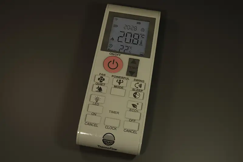 HVAC Remote Asset Image