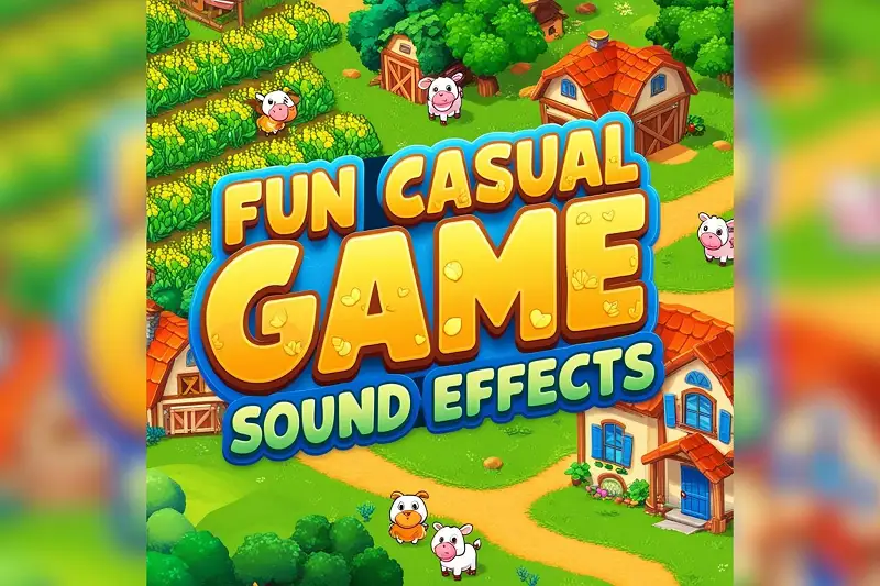 Fun Casual Game Sound Effects Asset Image