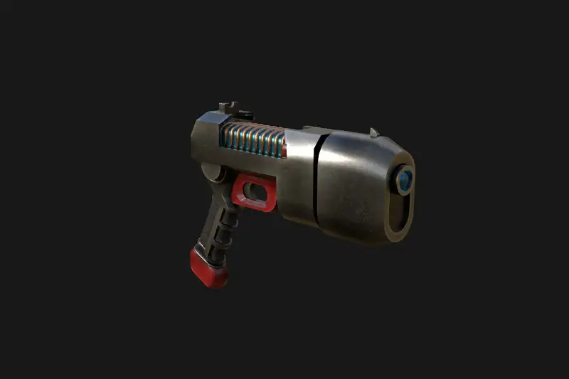 Sci fi-Gun Asset Image