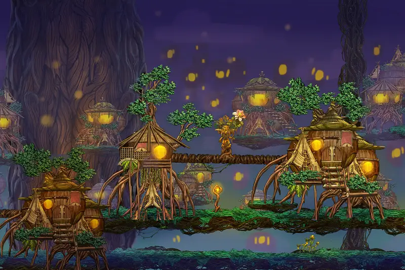 Deep Forest Village (2D) Asset Image