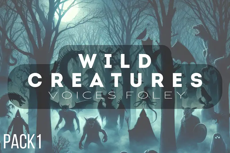 Wild Creatures: Voices Foley, Pack 1 Asset Image