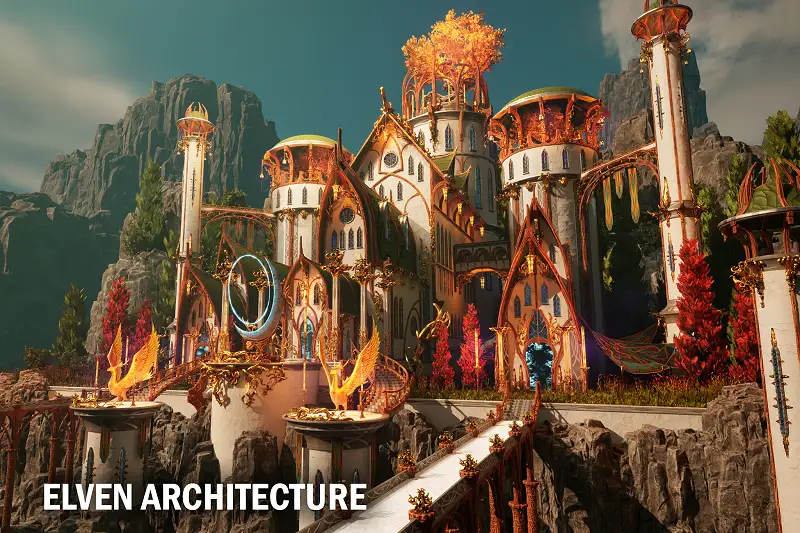 Elven architecture Asset Image