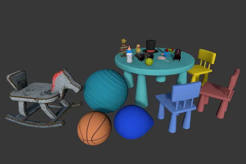 3D Toys Asset Image