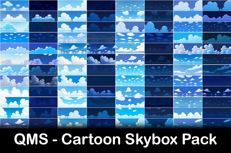 QMS - Cartoon Skybox Pack Asset Thumbnail