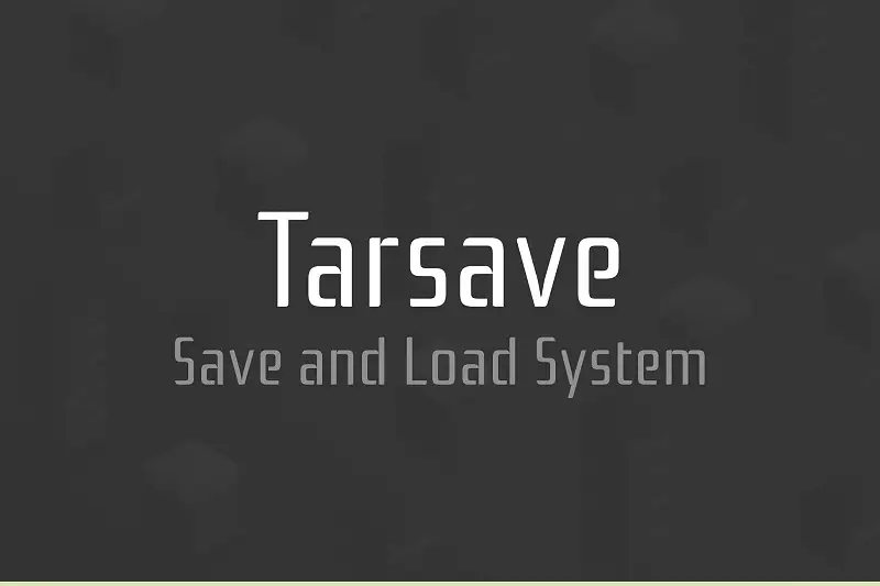 Tarsave - Save and Load System Asset Image