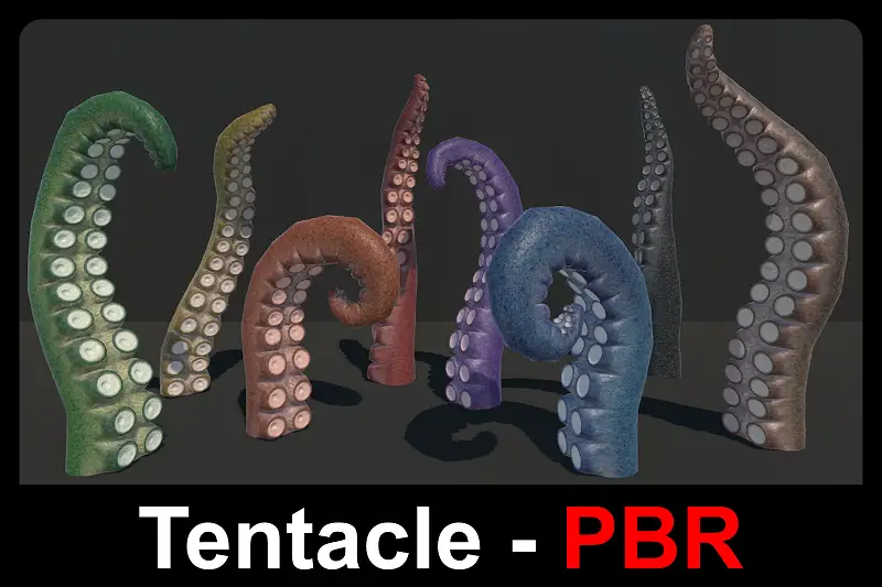 Tentacle - PBR Asset Image