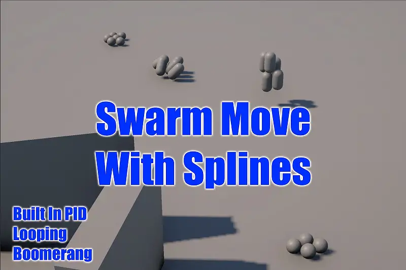 Swarm Move With Splines Asset Thumbnail