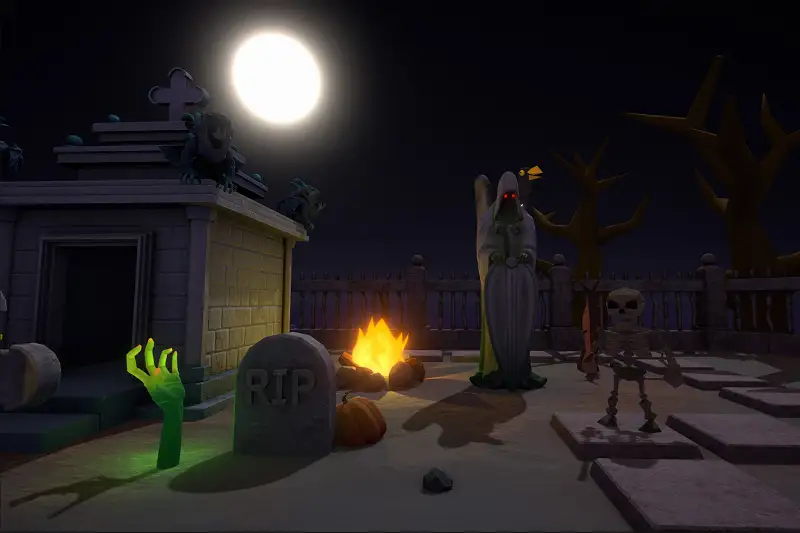 Low-poly Halloween Pack Asset Image