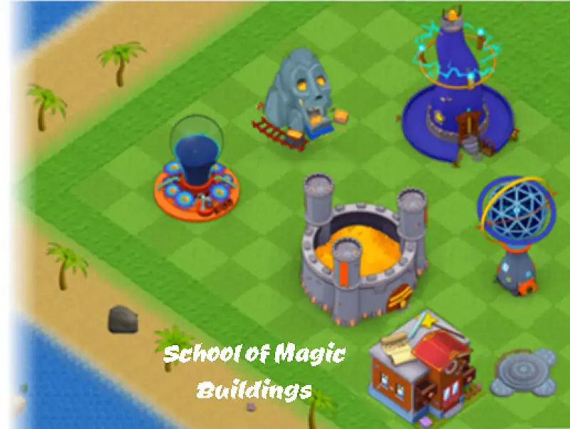 Magic buildings for RPG social games Asset Thumbnail