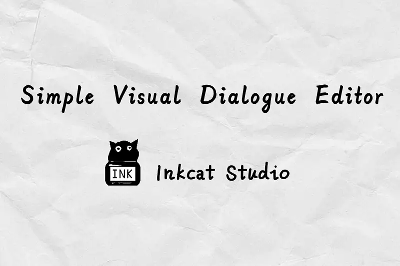 Simple Visual Dialogue Editor Asset Image