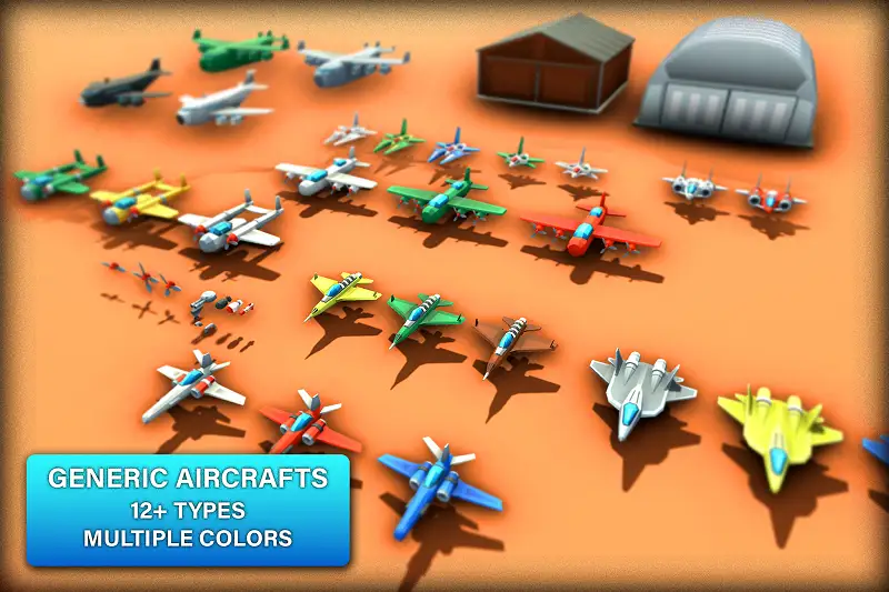 Generic Aircraft Models Asset Image