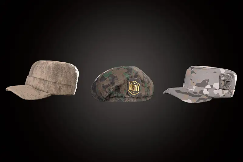 Military Hat Pack Asset Image