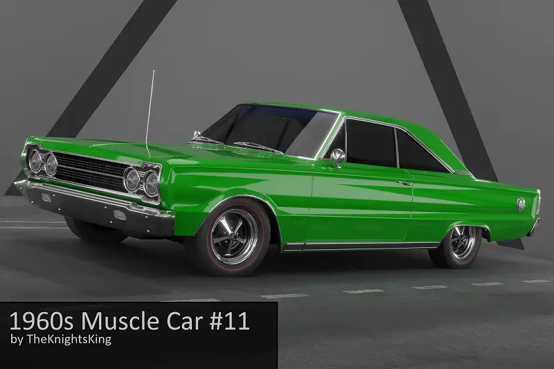 1960s Muscle Car #11 Variant Asset Image